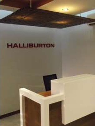 HALLIBURTON OFFICE INTERIOR AT FORUM KARACHI